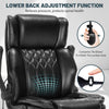 600LBS Heavy Duty Office Chair, Big and Tall Office Chair, Executive Chair with Lumbar Support, Desk Chairs with Flip up Arm